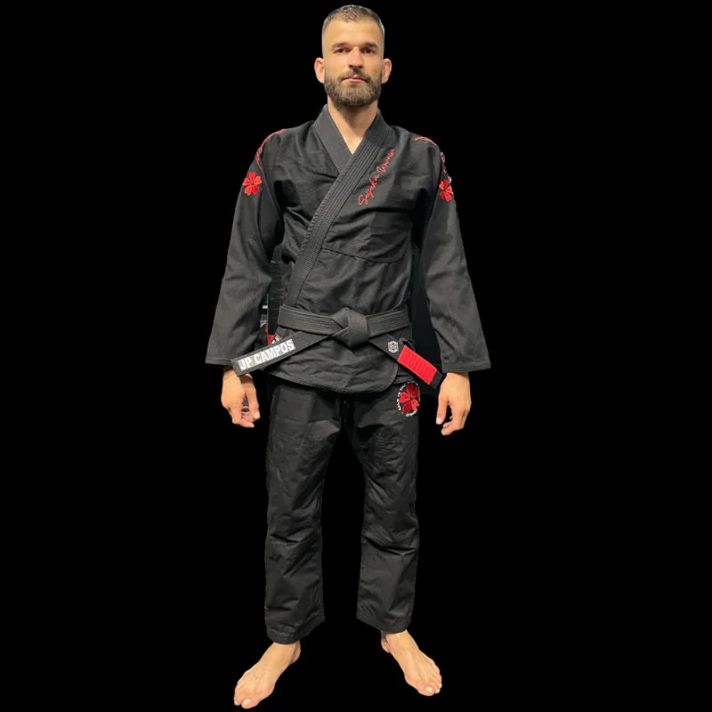 Kimono BJJ Seijaku Warrior negro